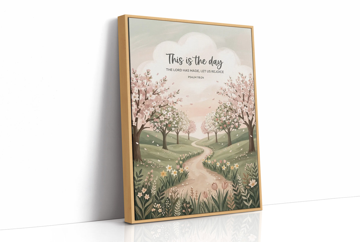 This Is the Day: Spring Scripture Print