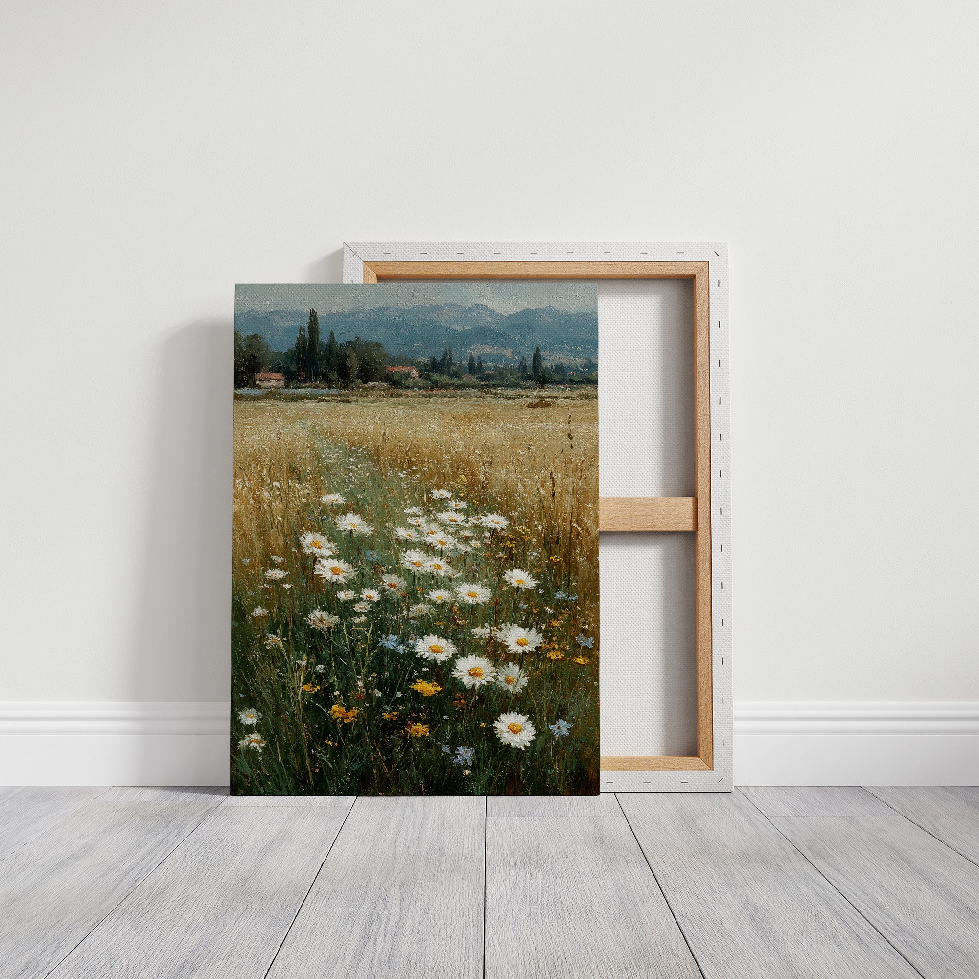 Daisies Where the Wheat Runs Out