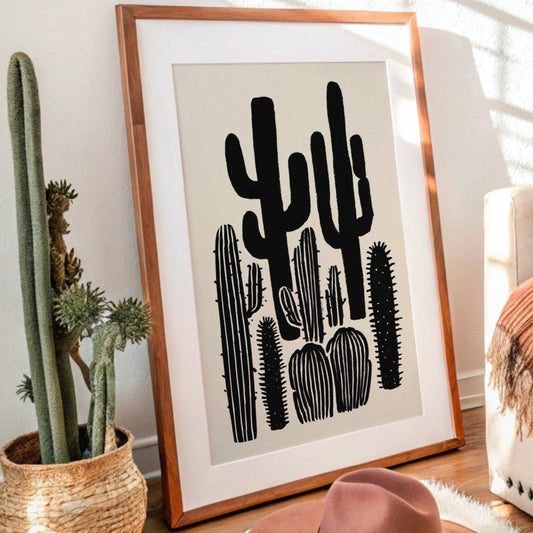 Desert Giants Dance In Moonlight