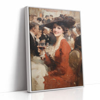 Scarlet Toast Among Society Figures