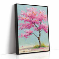 Cherry Blossoms Dance In Spring Wind