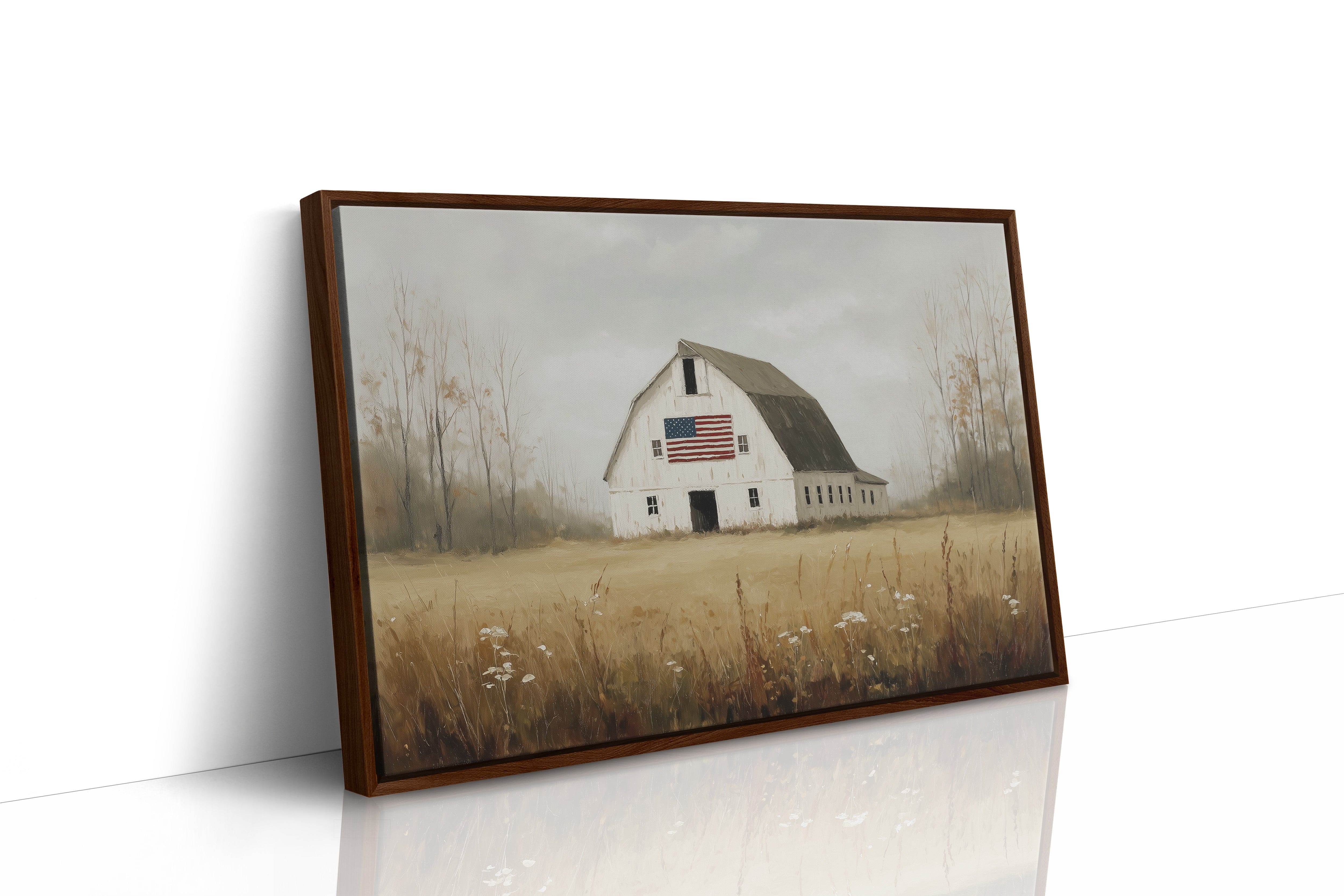 Prairie Stars Above Heartland Barns