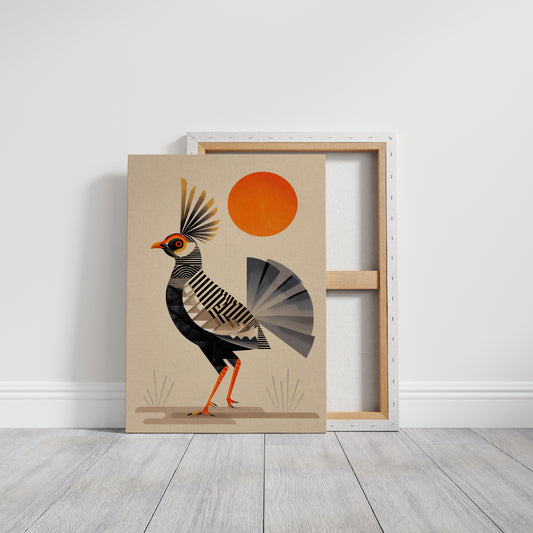 Desert Bird Dances At Dawn