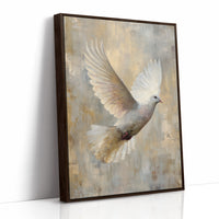 Celestial Messenger in Golden Light