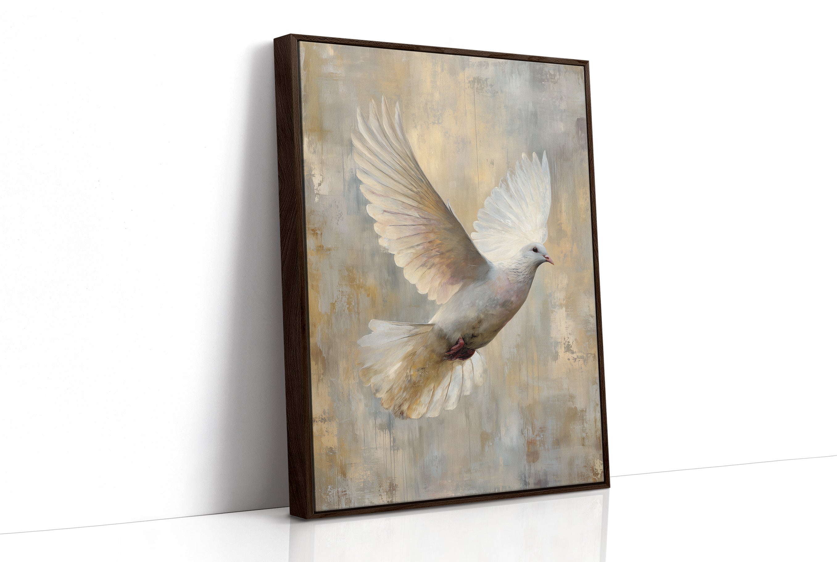 Celestial Messenger in Golden Light