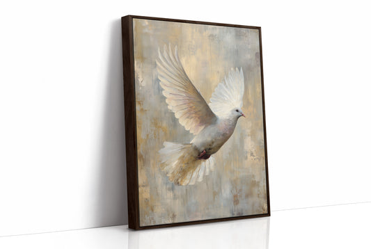 Celestial Messenger in Golden Light