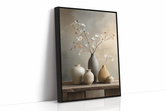 Delicate Blossoms Meet Modern Lines