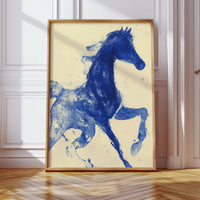 Indigo Stallion Rides The Wind