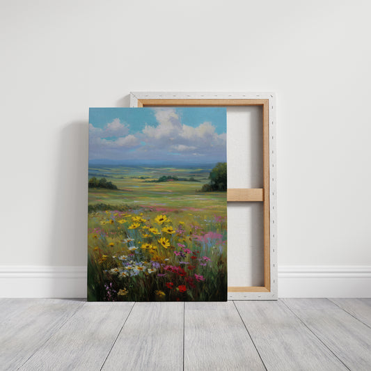 Wildflowers Paint The Prairie Gold