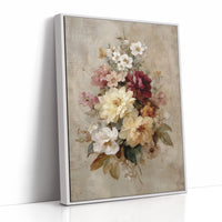 Peonies Against Midnight Walls