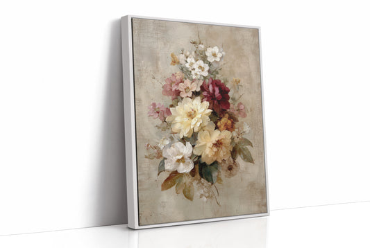 Peonies Against Midnight Walls