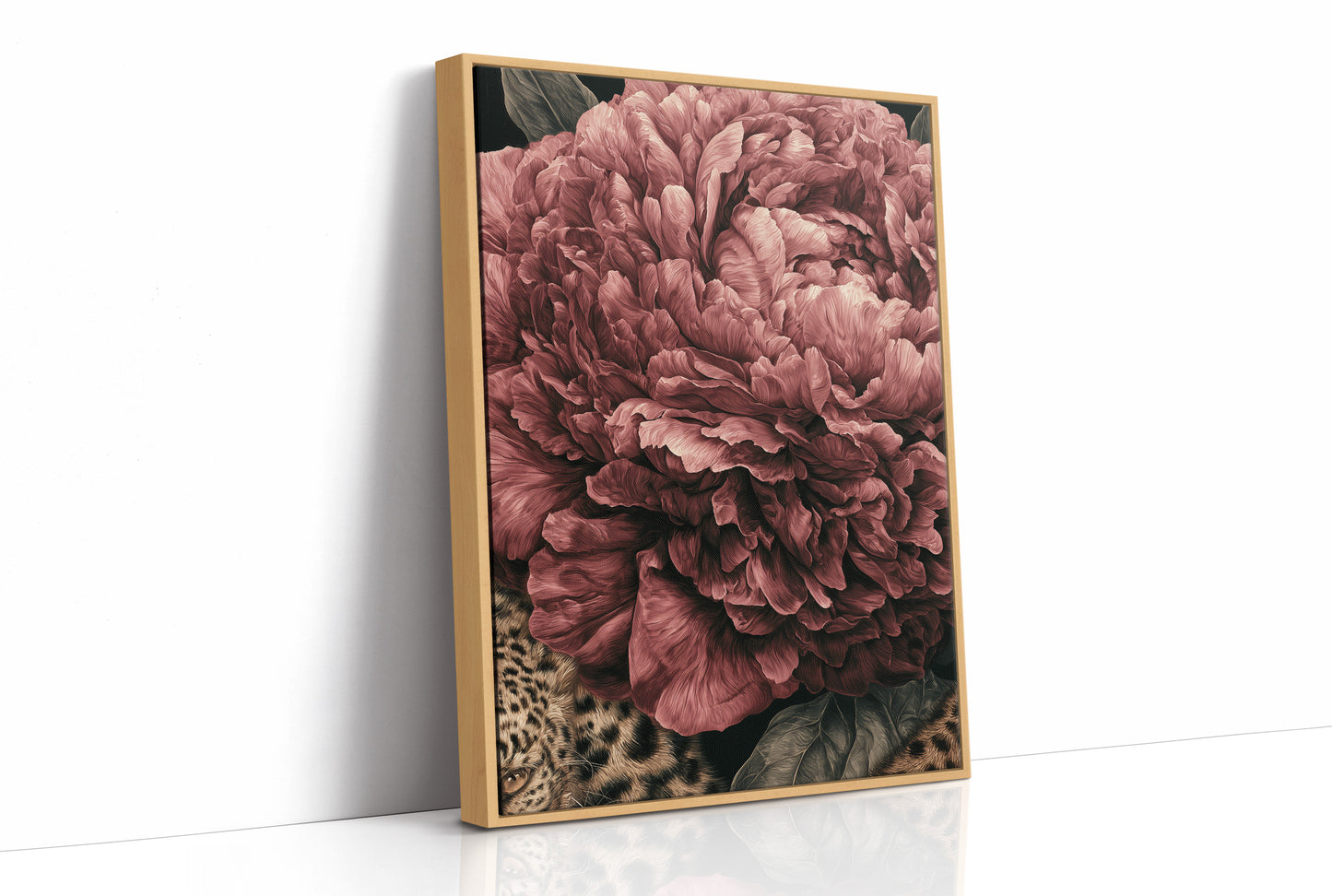 Peony Hides a Leopard