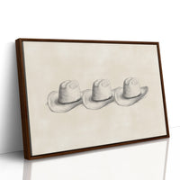 Three Hats Tell Ranch Tales