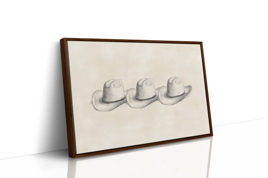 Three Hats Tell Ranch Tales