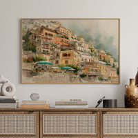 Sunlit Terraces Along Amalfi's Edge