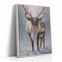 Rudolph Brings December's First Snow