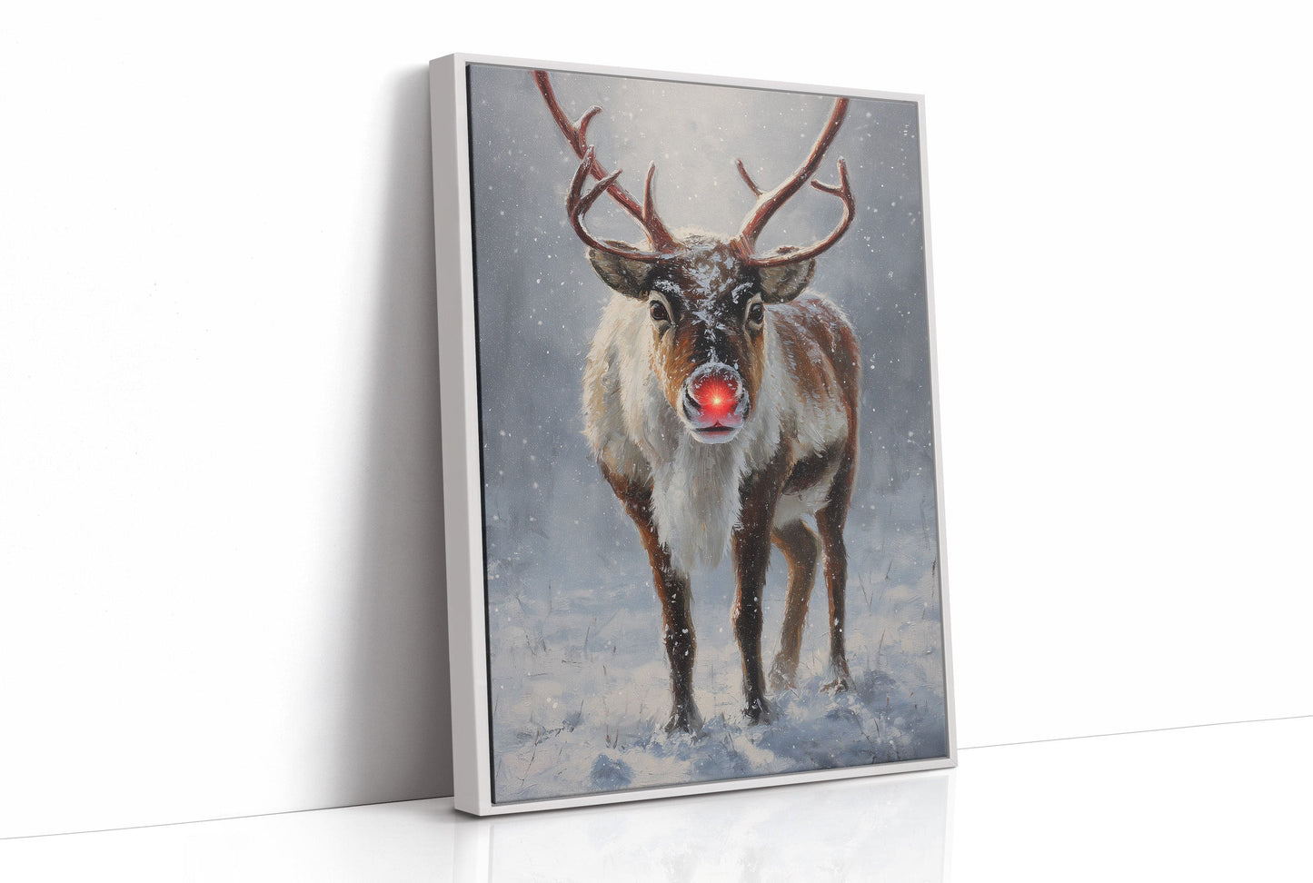 Rudolph Brings December's First Snow