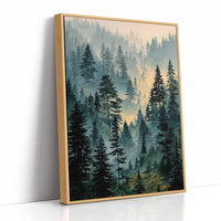 Where The Pines Lean Into Morning