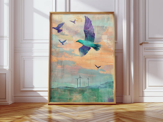 Wind Turbines Call Sacred Wings