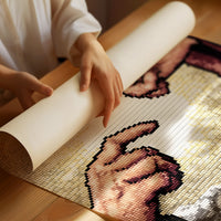 Pixelated Connection: The Digital Tapestry