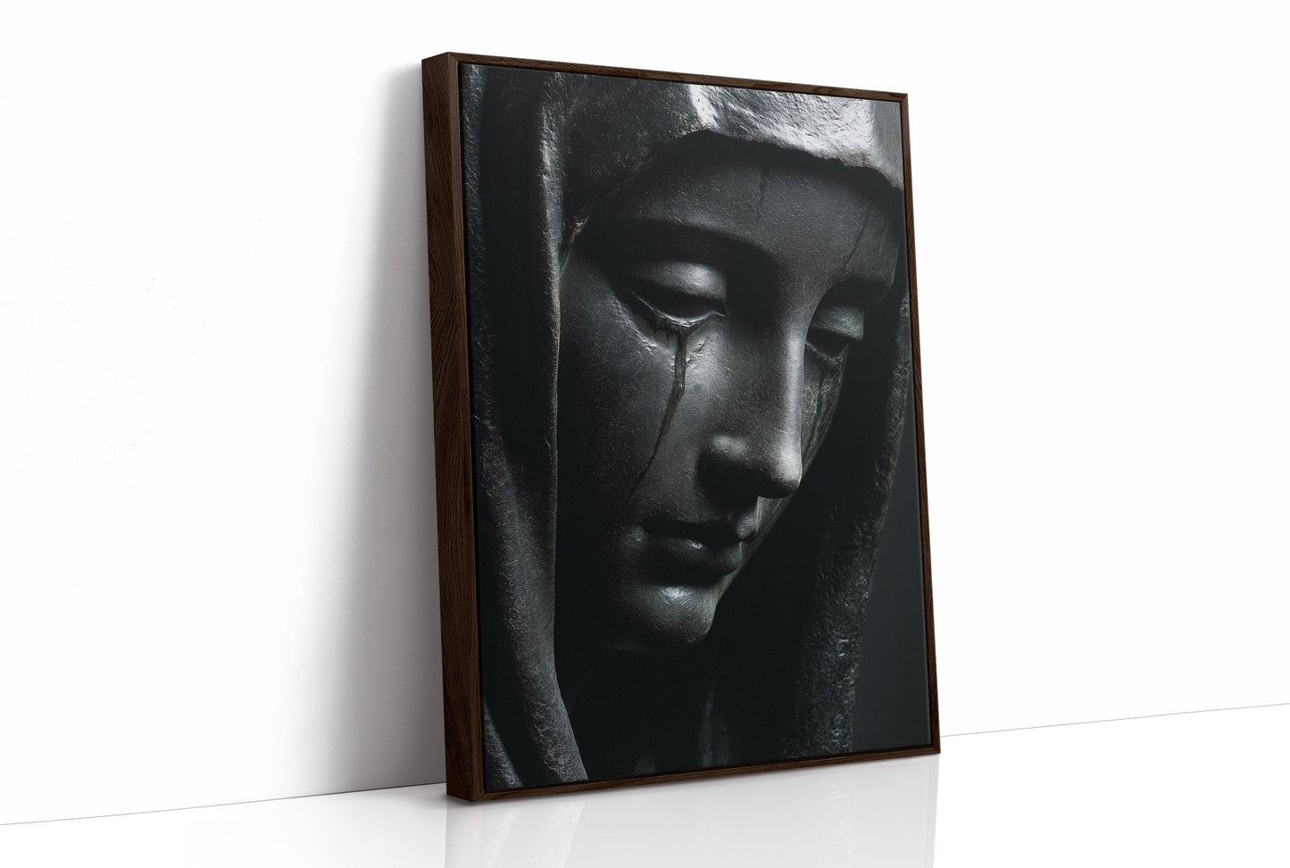 Obsidian Tears Carve Silent Prayers