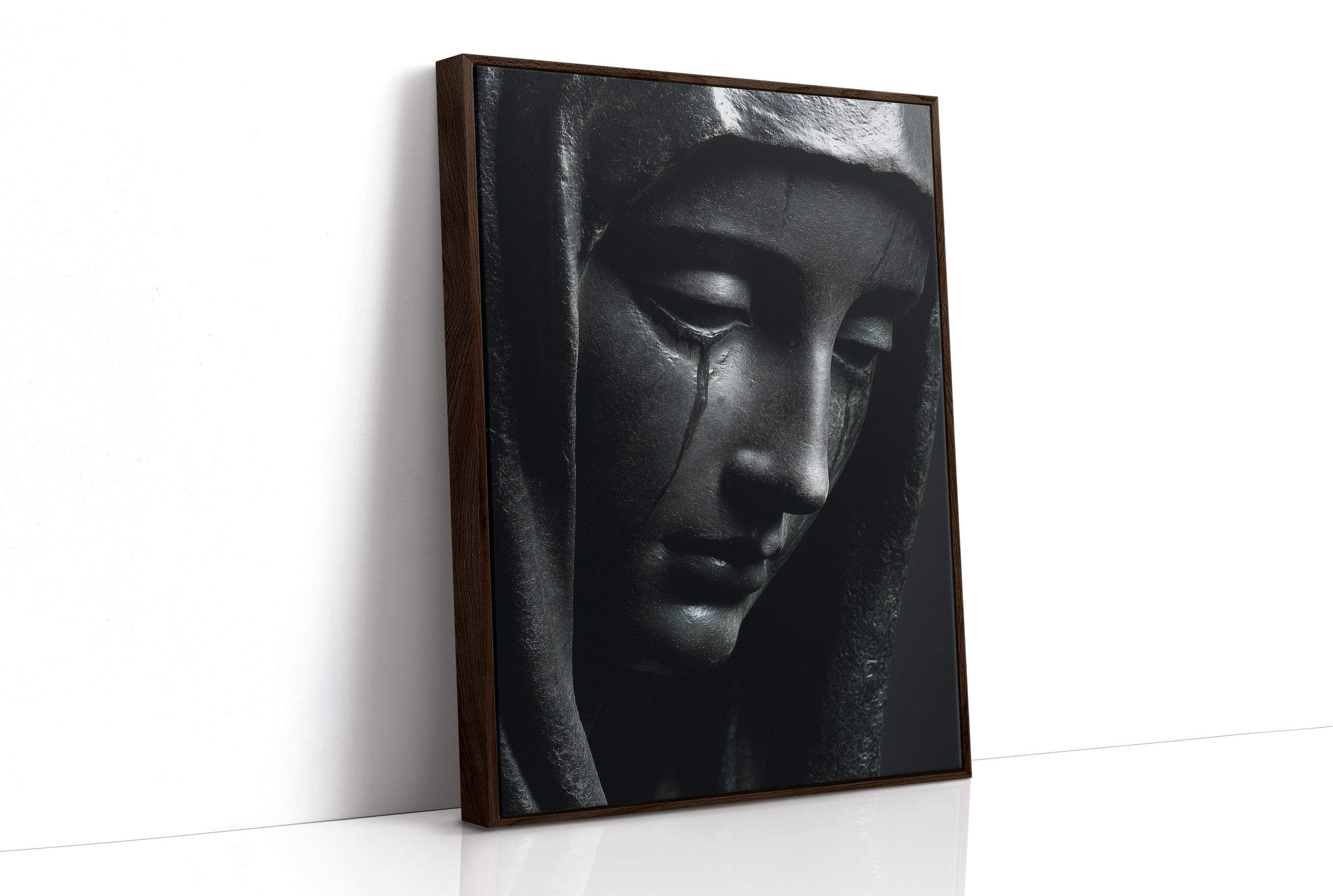 Obsidian Tears Carve Silent Prayers