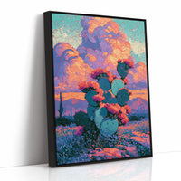 Prickly Pear at Sunset Bloom