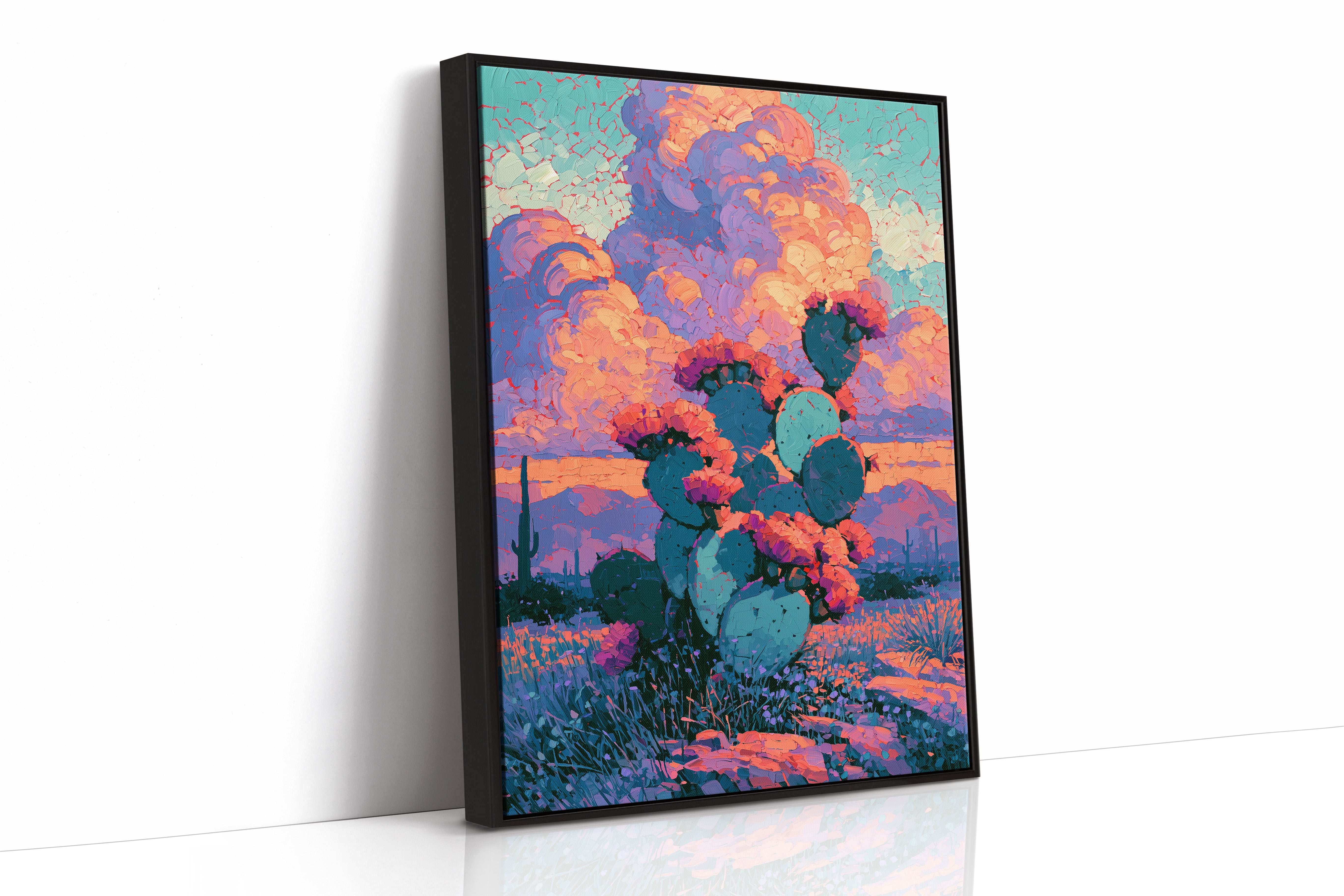 Prickly Pear at Sunset Bloom