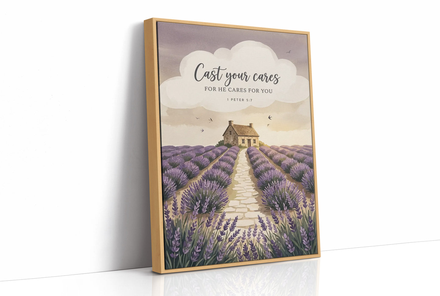 Cast Your Cares: Lavender Cottage Path