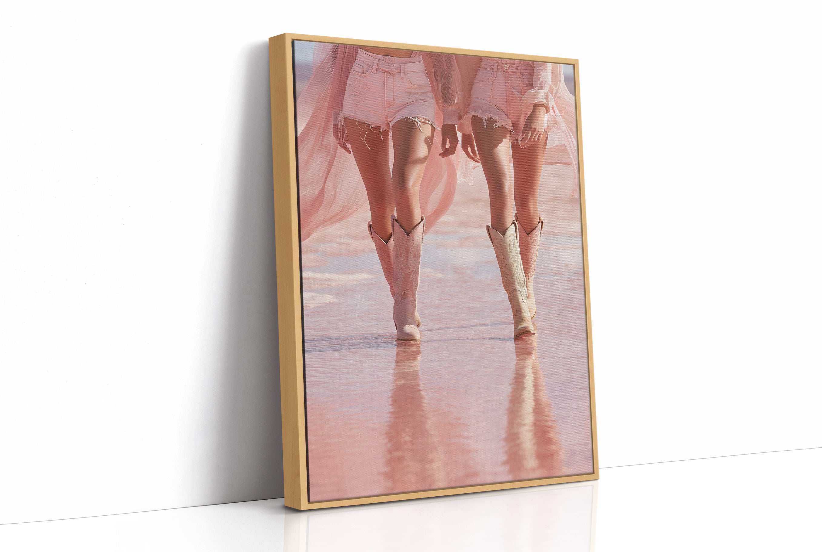 Two Friends, Salt Flat Mirror