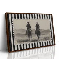 Morning Dust Carries Ranch Tales West