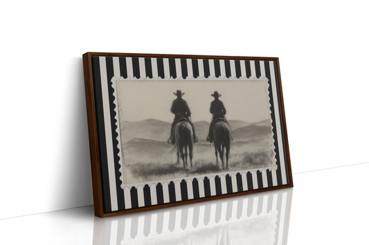 Morning Dust Carries Ranch Tales West