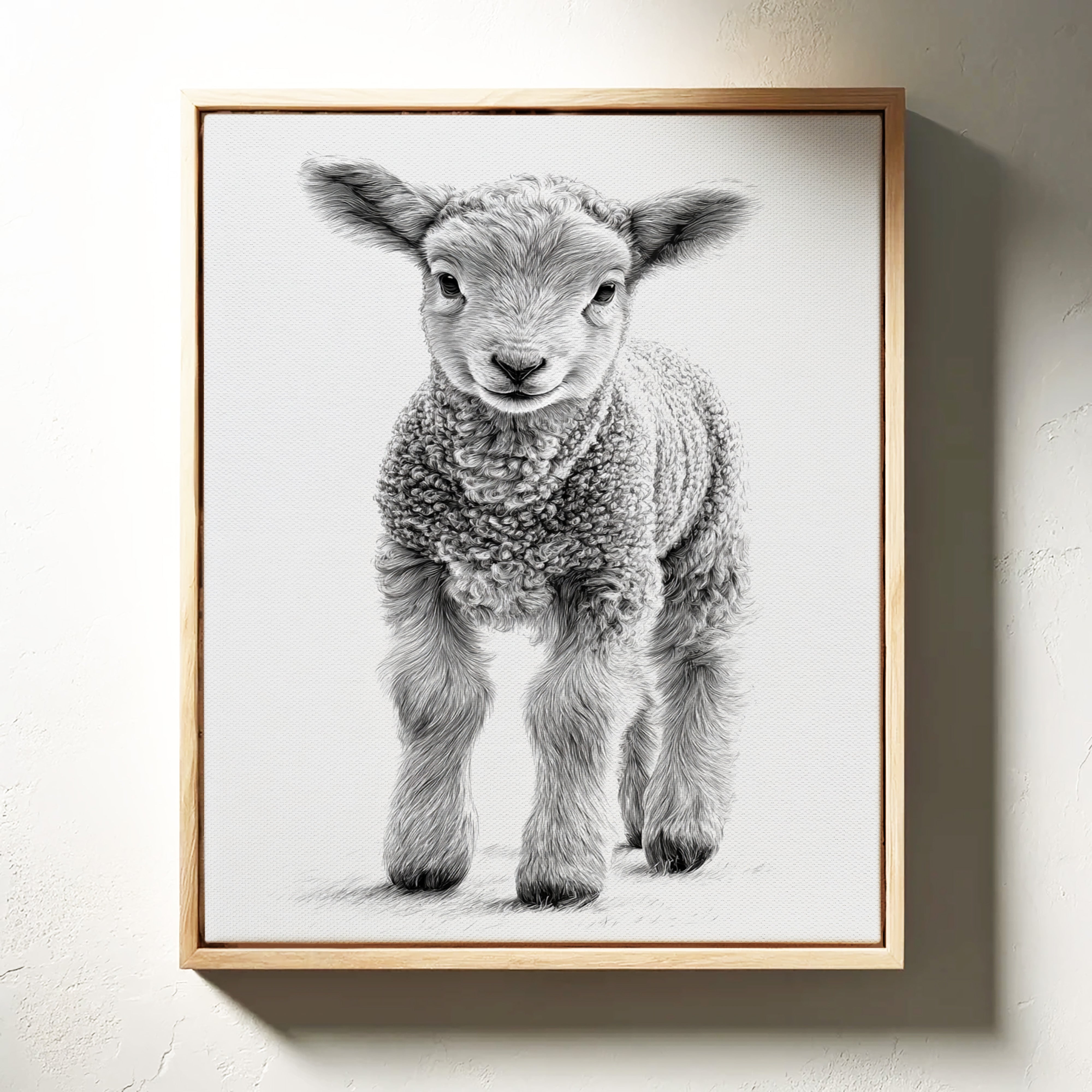 Curly Wool and Innocent Eyes