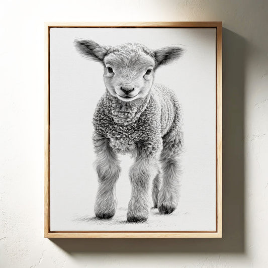 Curly Wool and Innocent Eyes