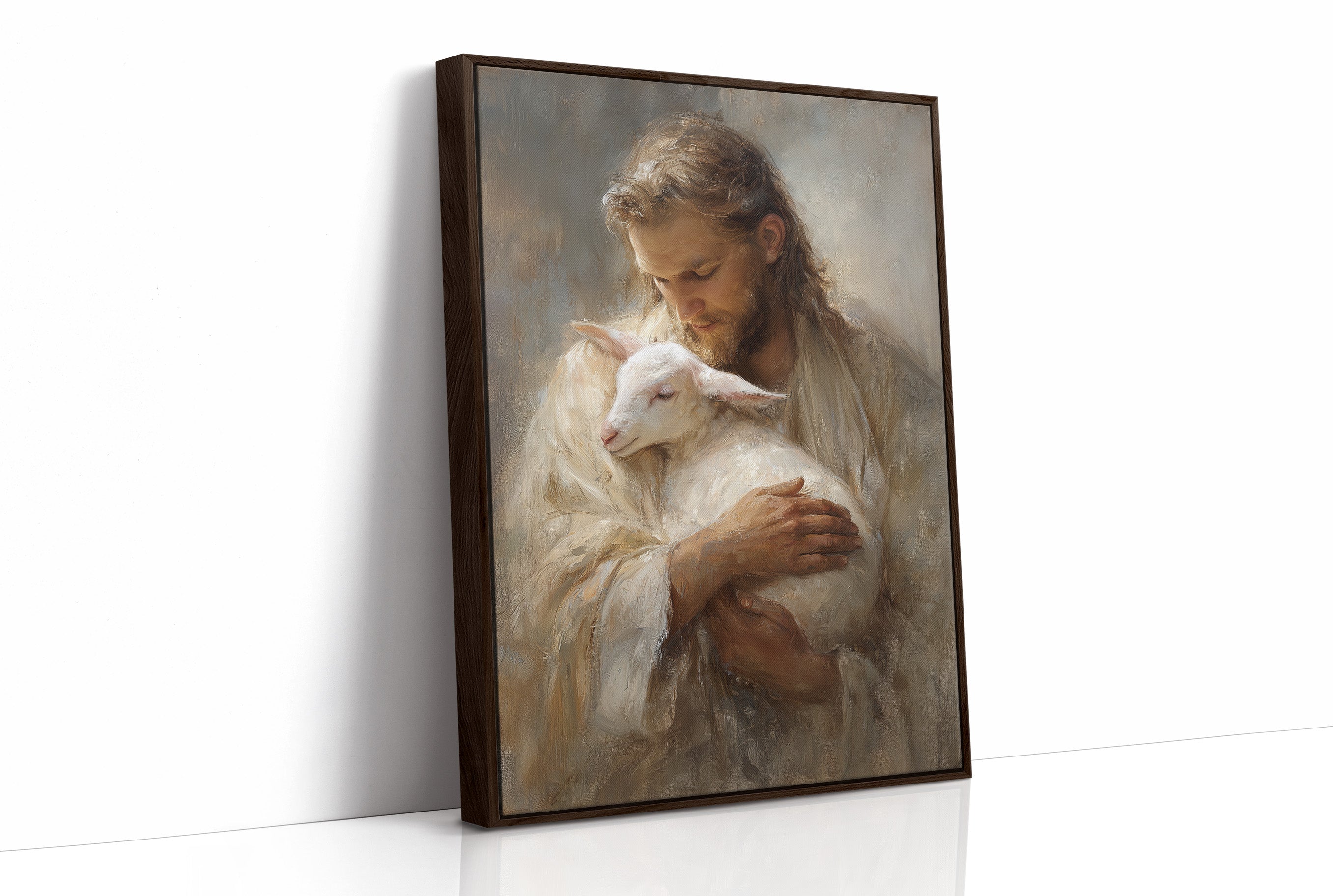 Gentle Guardian Cradles Innocence