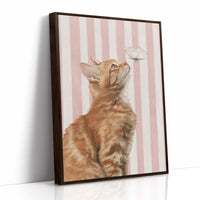 Whispers Beneath Blush Stripes
