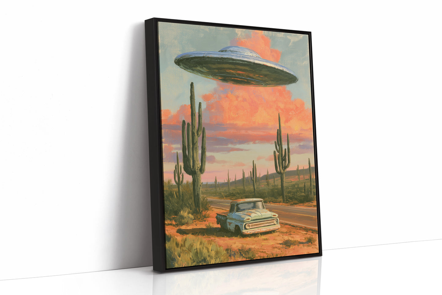 Vintage Truck Desert UFO Sighting
