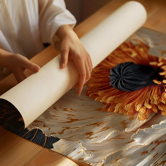 Every Petal Lined in Gold