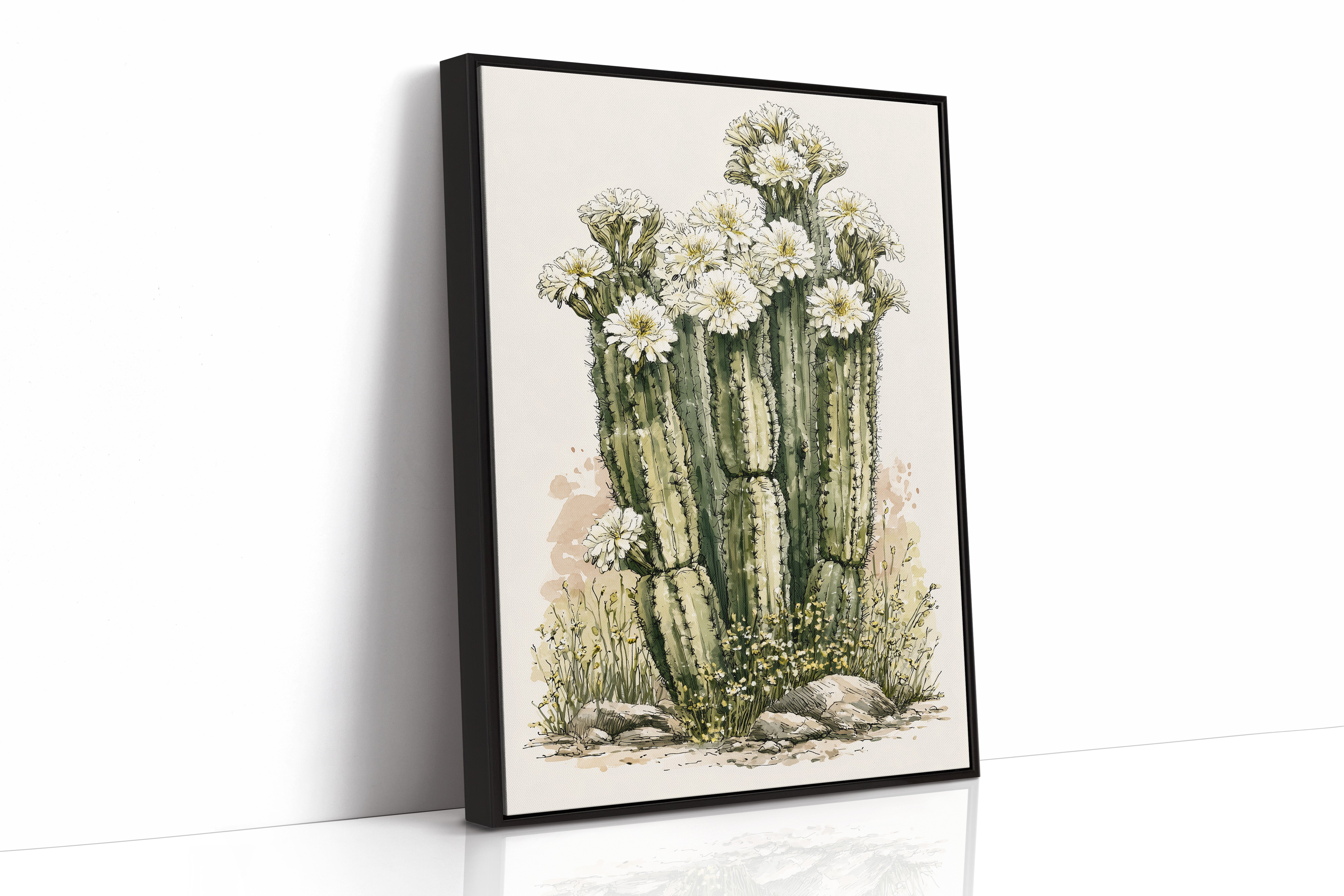 Crown of Cactus Blossoms