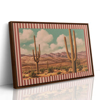 Saguaros Dance Under Turquoise Horizons