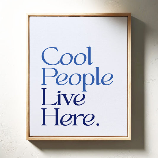 Blue Letters Dance Their Truth