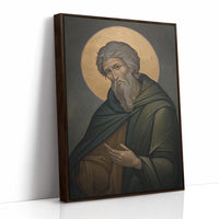 Byzantine Contemplation in Emerald Robes