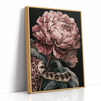 Leopard Beneath the Peony