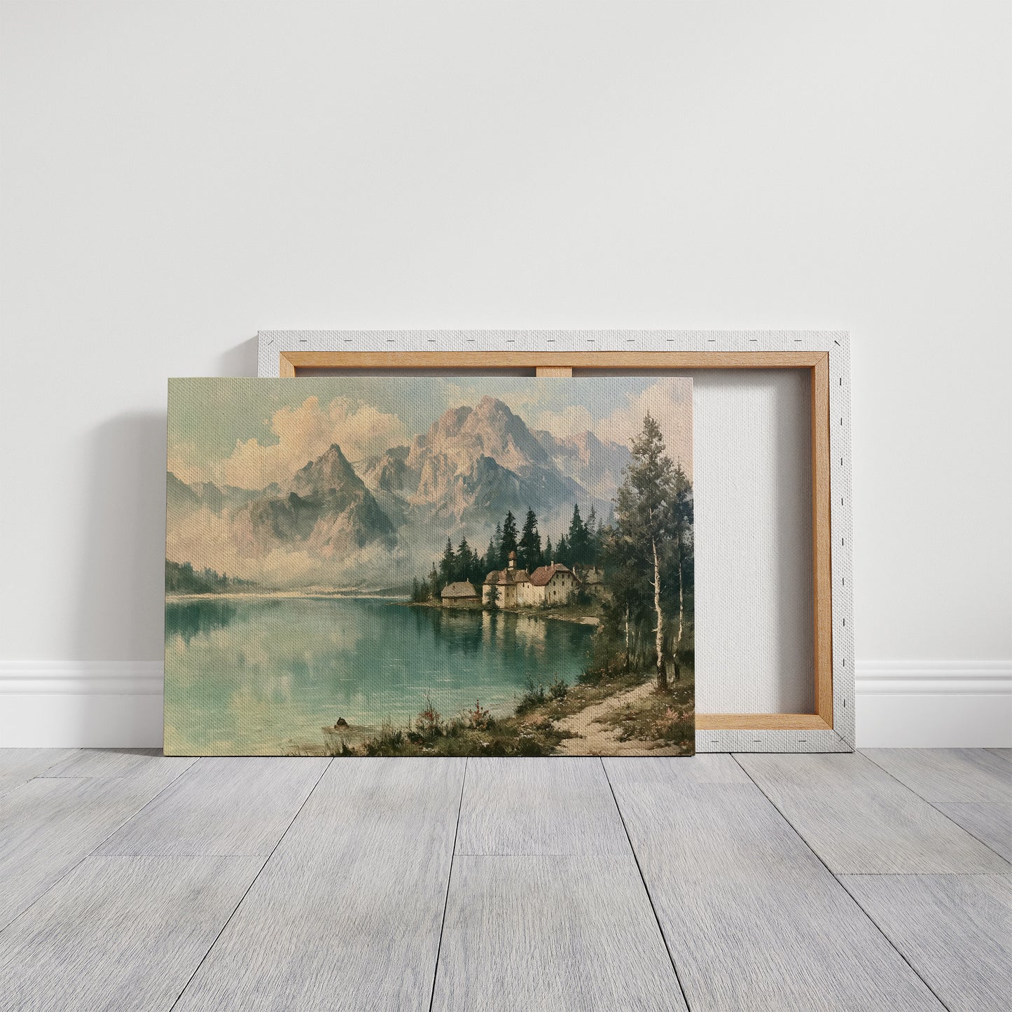 Chapel Village by the Alpine Lake