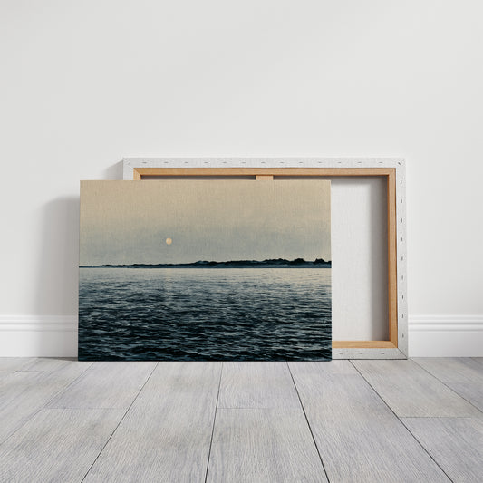 Moonrise Over Quiet Water