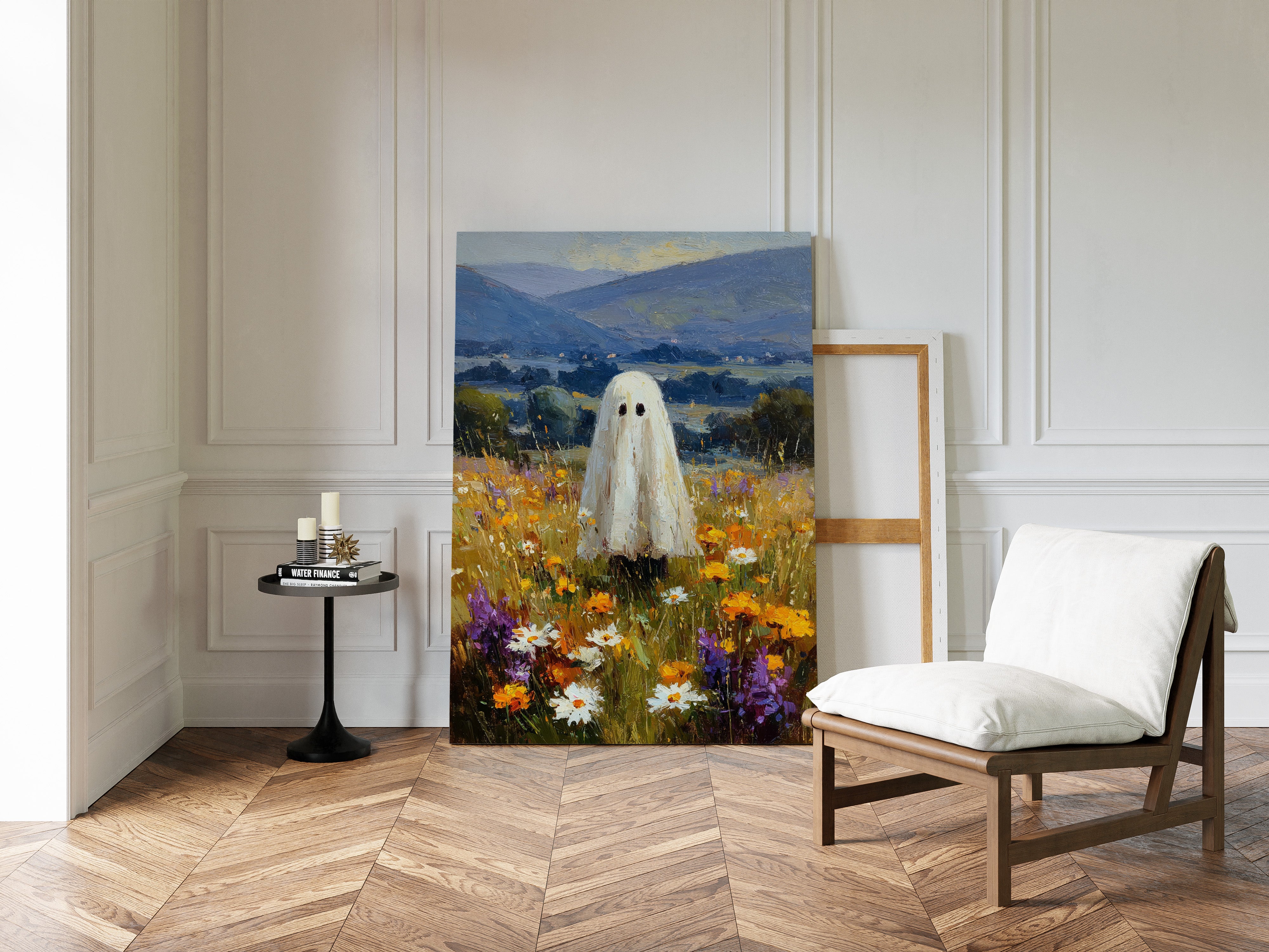 The Ghost Among Wildflowers