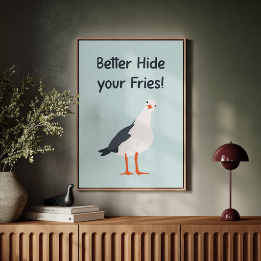Seagull Seeks Seaside Snack Secrets