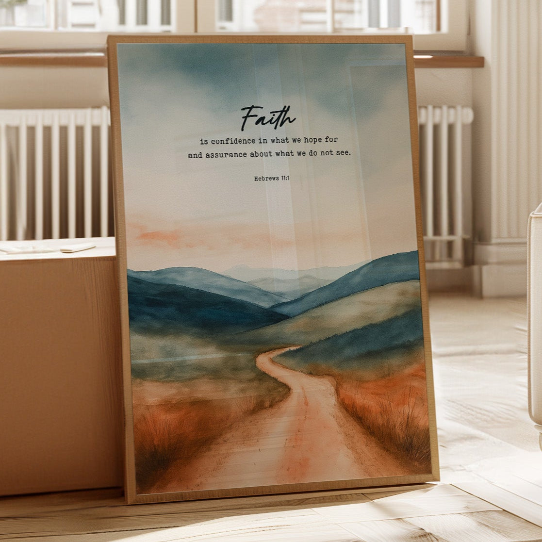 Faith Leads Through the Hills