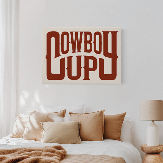 Cowboy Up Bold Western Typography