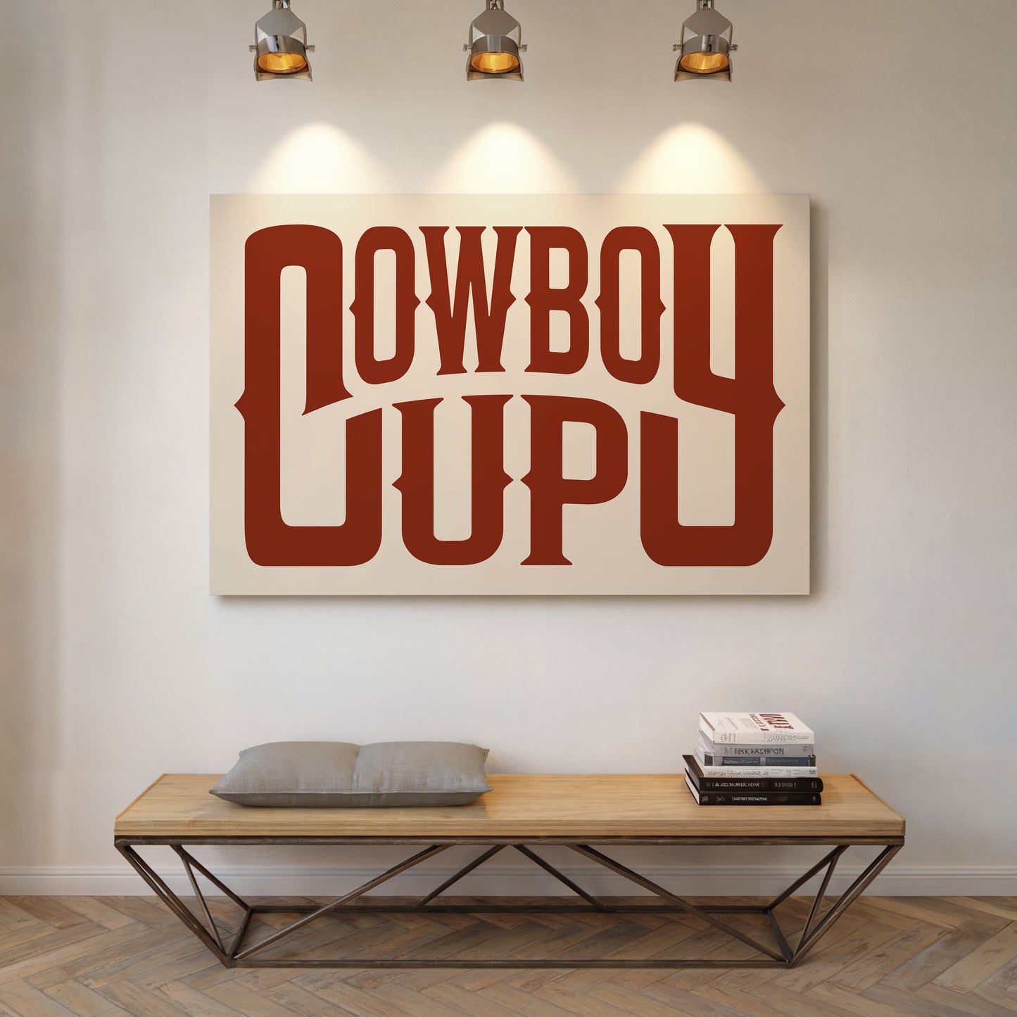 Cowboy Up Bold Western Typography
